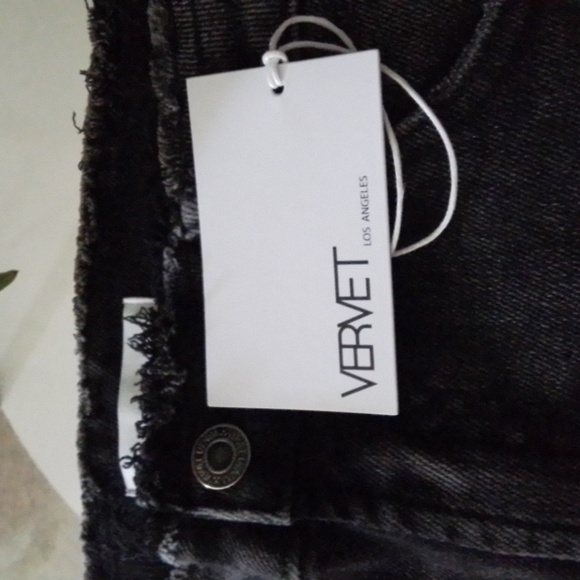 REBECCA  HIGH-RISE VERVET SHORT  SIZE L - Picture 9 of 9